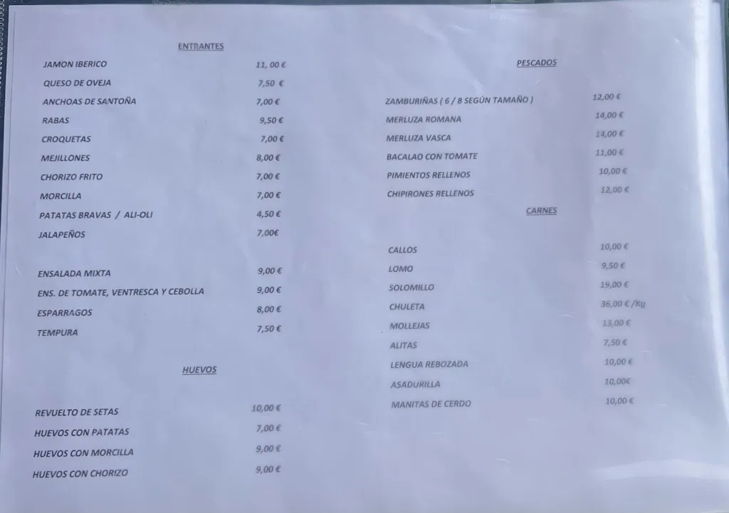 Menu_Restaurante Malanda_Medio Cudeyo_immagine_2