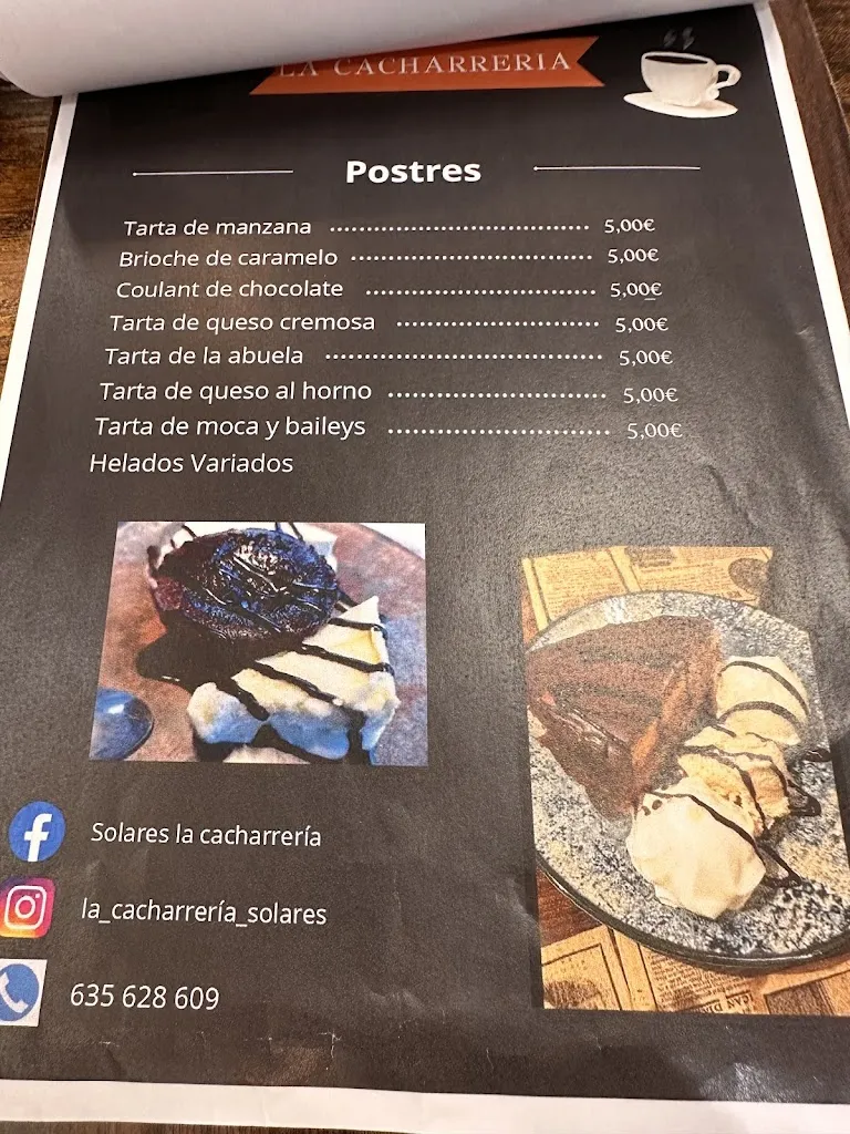 Menu_Bar La Cacharrería_Medio Cudeyo_image_3