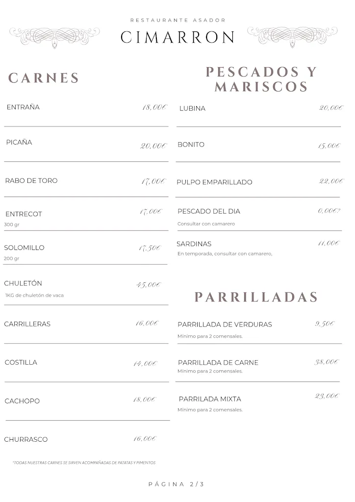 Menu_Restaurante Cimarron_Medio Cudeyo_image_3