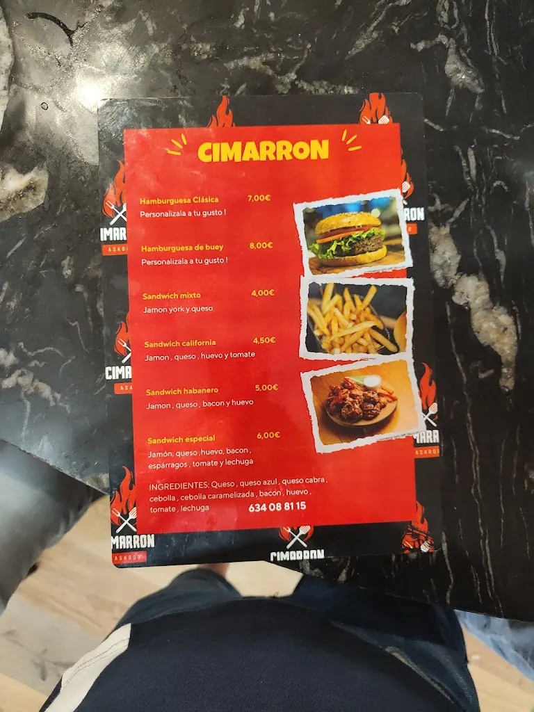 Menu_Restaurante Cimarron_Medio Cudeyo_image_4