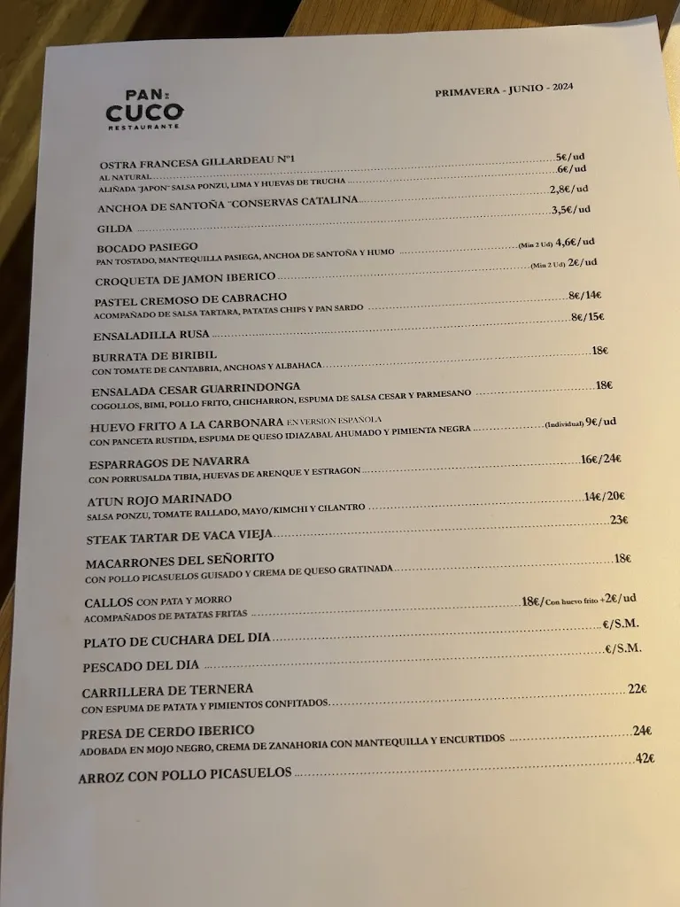 Menu_Restaurante Pan de Cuco_Marina de Cudeyo_image_3