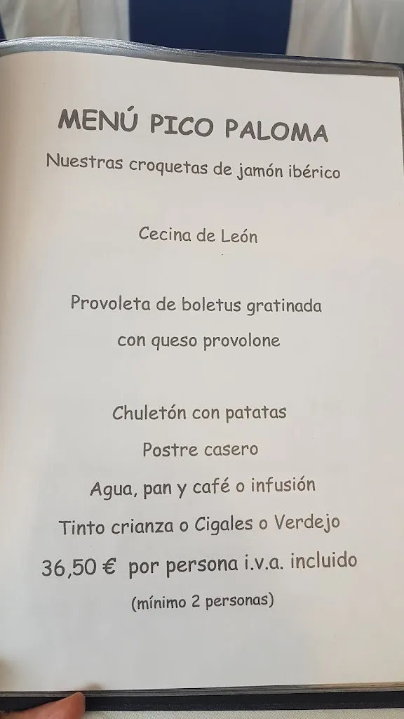 Menu_Restaurante Pico Paloma_Marina de Cudeyo_image_2