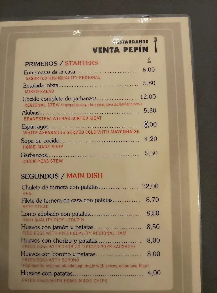 Menu_Venta de Pepín_Pesaguero_image_4