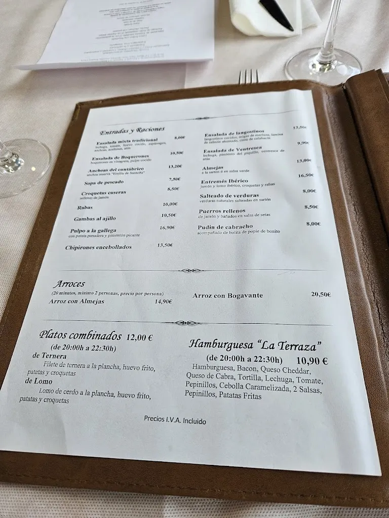 Menu_La Terraza De Puente Viesgo_Puente Viesgo_image_2