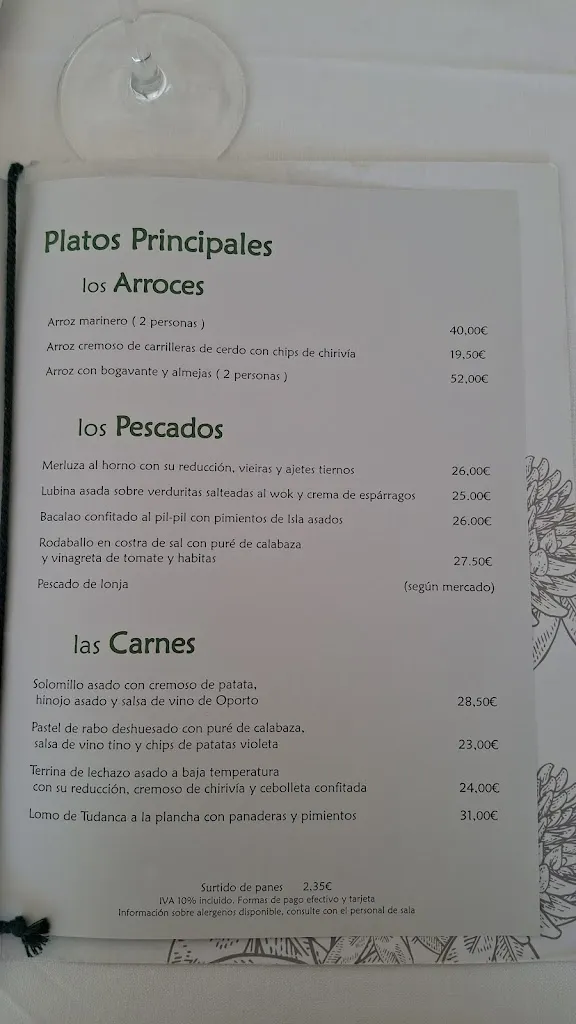 Menü_Restaurante El Jardín_Puente Viesgo_Bild_2