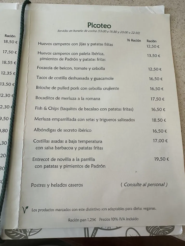 Menu_El Jardín del Balneario de Puente Viesgo_Puente Viesgo_image_3