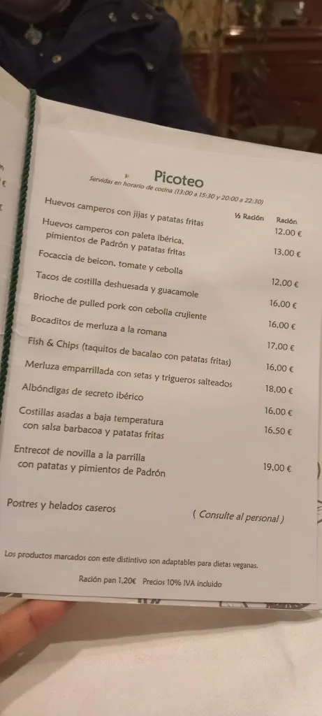 Menu_El Jardín del Balneario de Puente Viesgo_Puente Viesgo_image_4