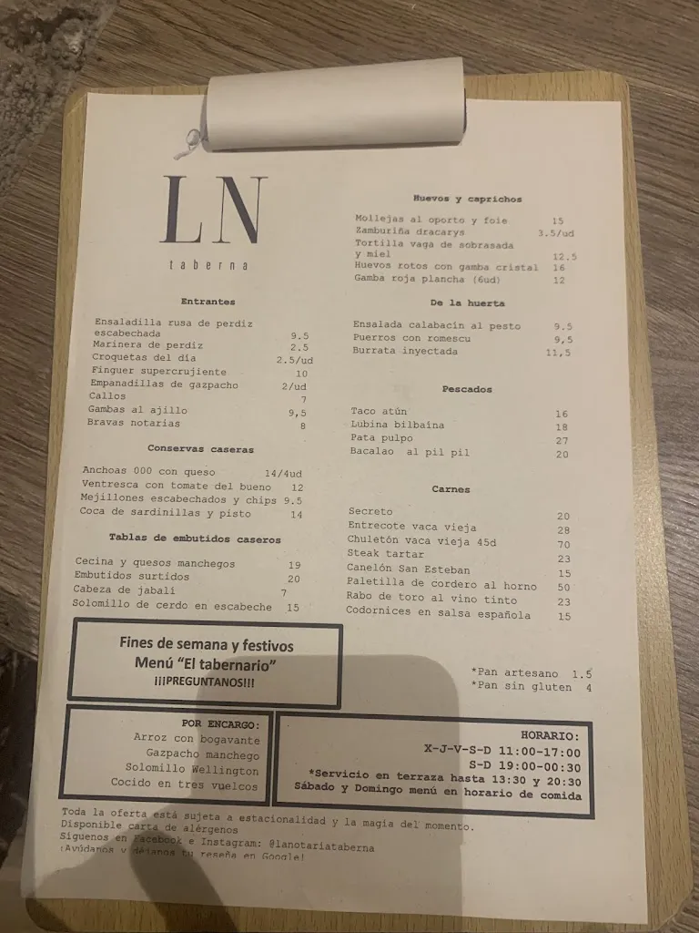 M Mansfield_Taberna La Notaría_Caudete_review