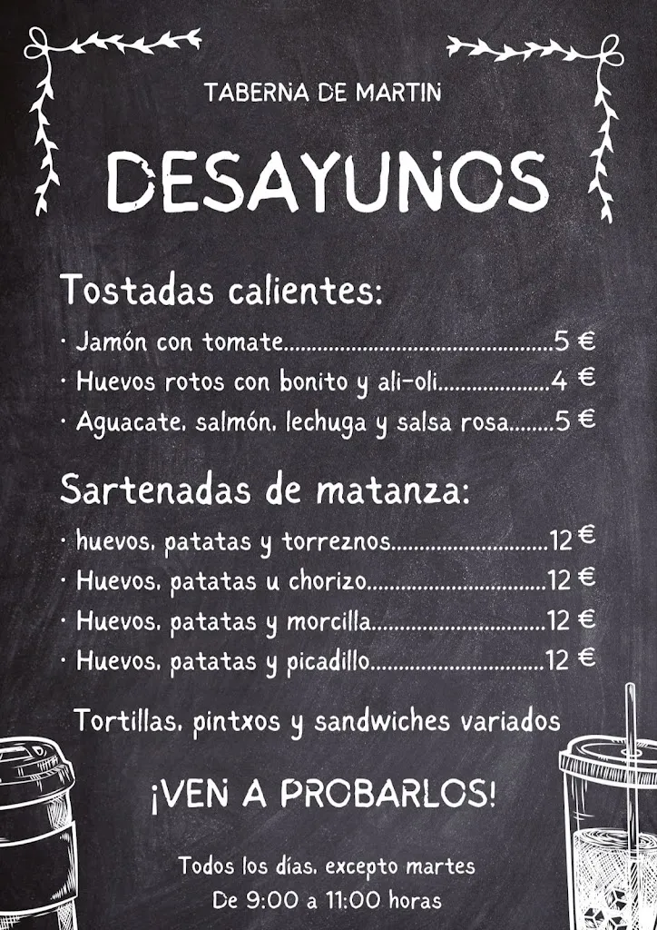 Menu_La taberna de Martin_Rasines_image_1