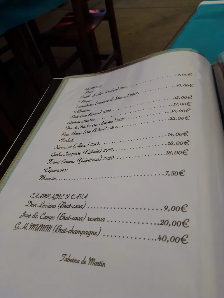Menu_La taberna de Martin_Rasines_image_4