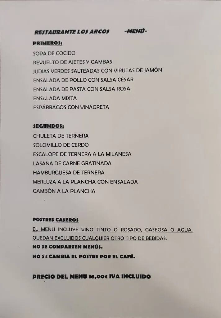 Menu_Restaurante los Arcos_Ribamontán al Monte_image_1