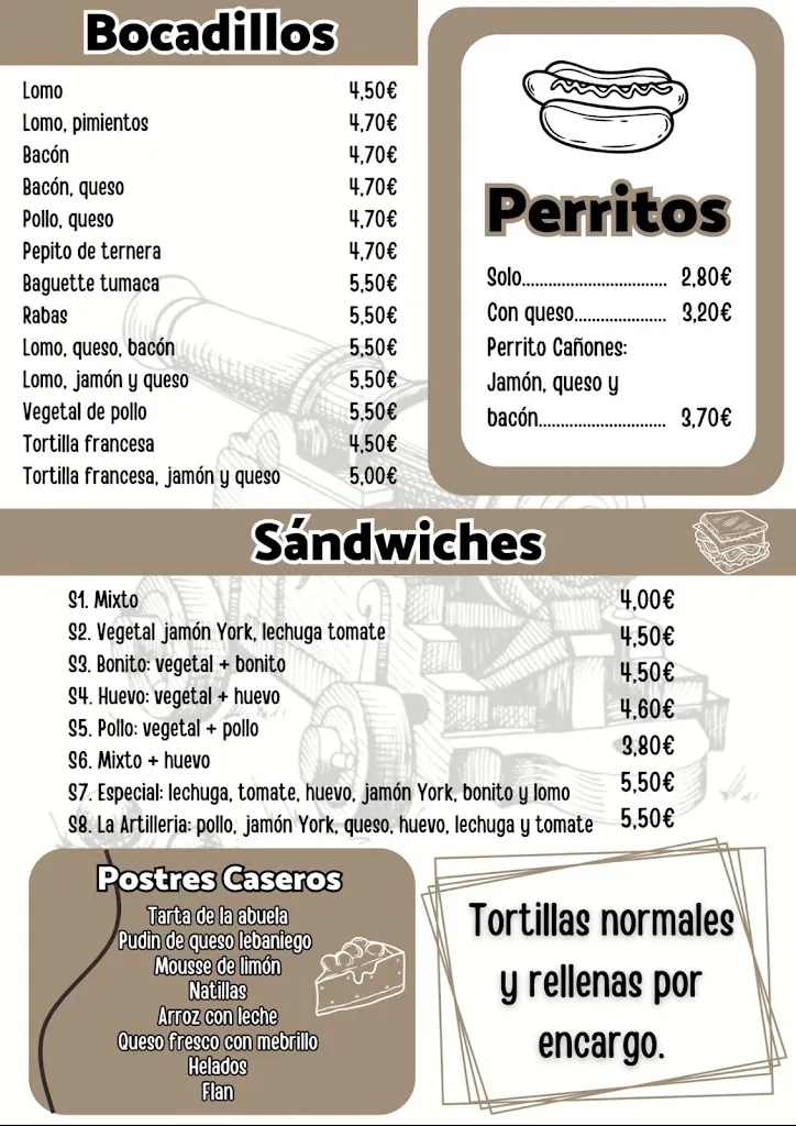 Menu_Bar Restaurante Los Cañones de La Cavada_Riotuerto_image_2