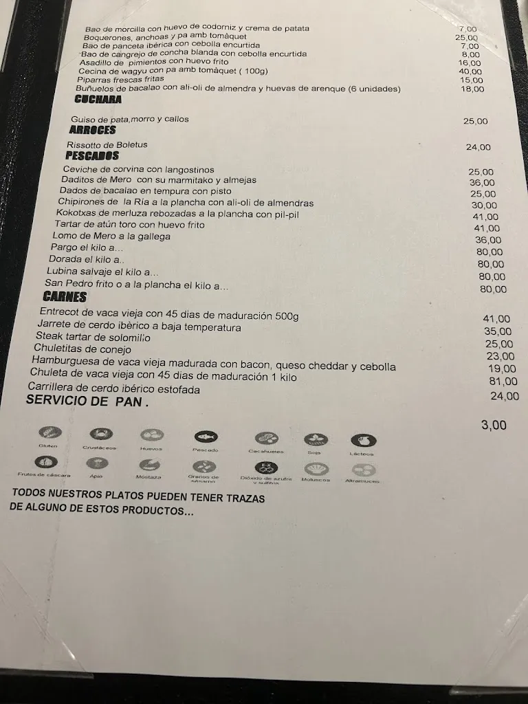 Menu_Taberna Laredo_Laredo_image_4