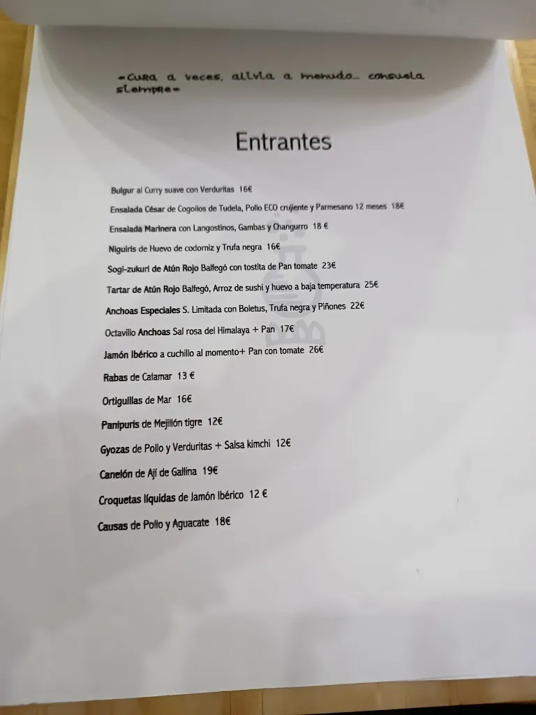 Menu_Antídoto Restaurante_Laredo_immagine_4