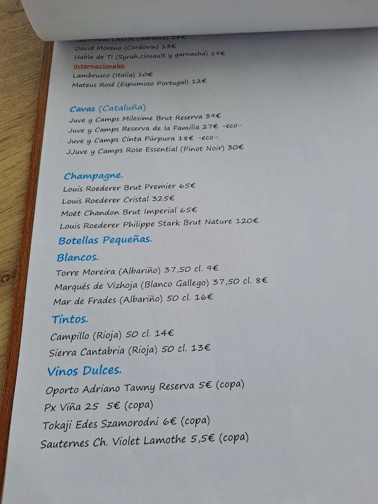 Menu_Restaurante El Pescador_Laredo_image_3