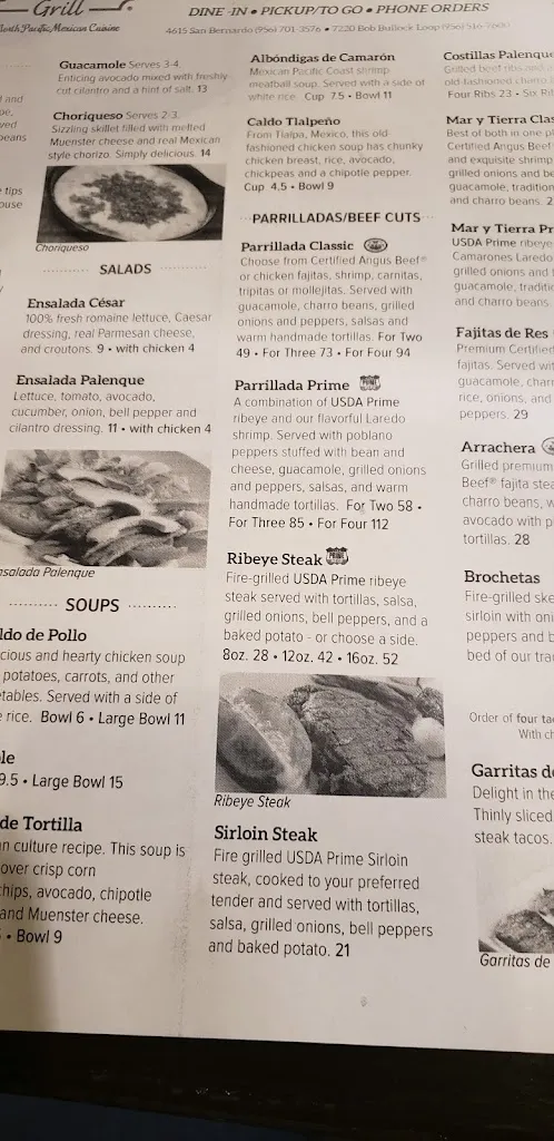 Menu_Palenque Grill Hwy 35_Laredo_image_4