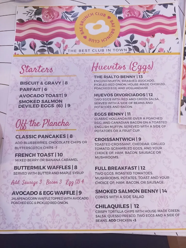 Menu_BAE Brunch Club_Laredo_immagine_4