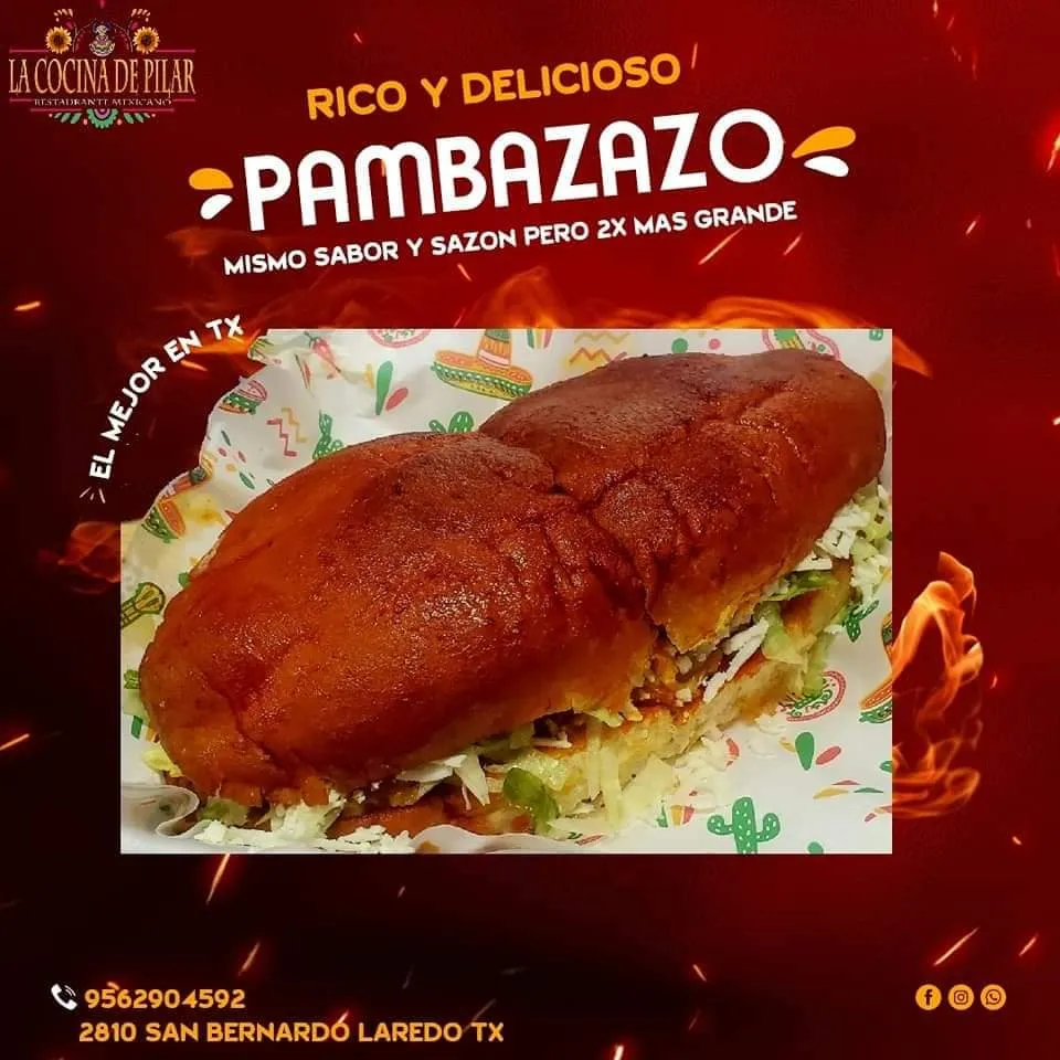 Menu_La Cocina de Pilar - Restaurante Mexicano_Laredo_image_4