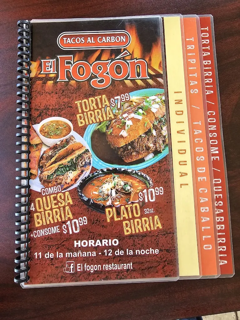 Menu_El fogon_Laredo_image_3