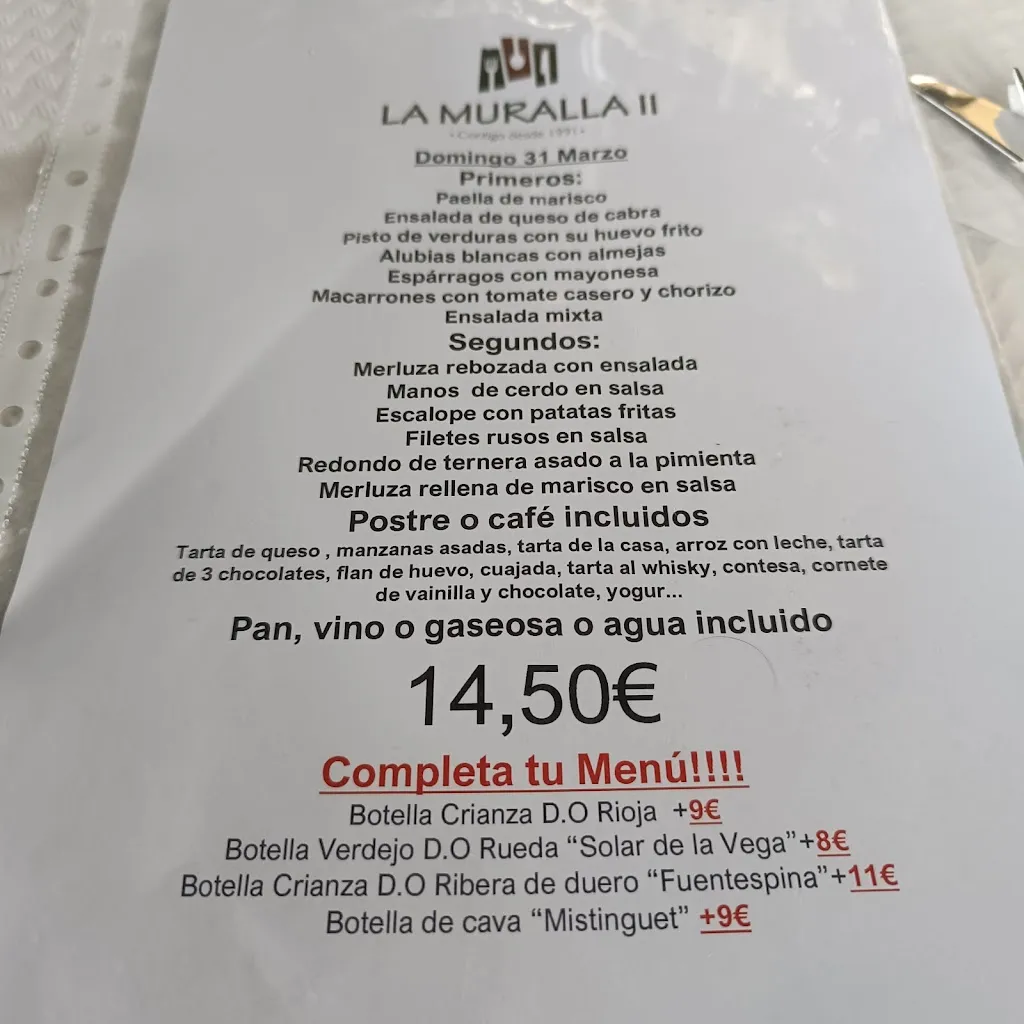Menu_La muralla 2_Laredo_image_2