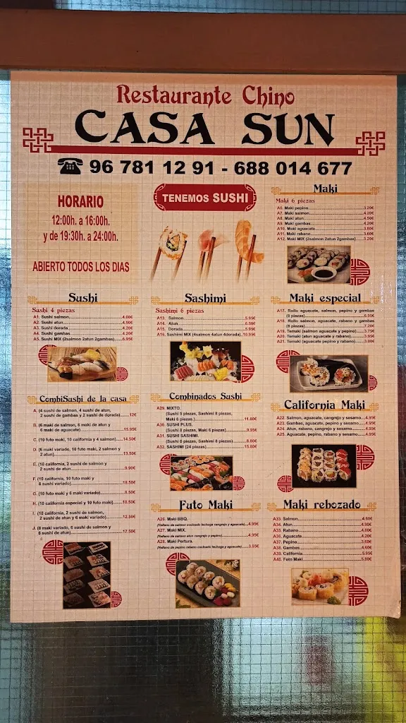 Restaurante Casa Sun restaurant in Caudete