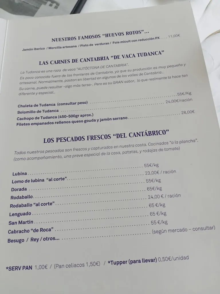 Menu_Bar El Túnel_Laredo_image_2