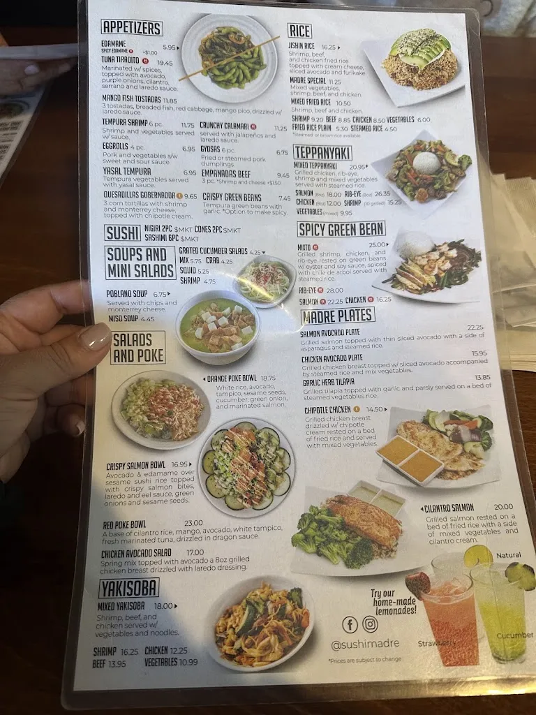 Menu_Sushi Madre_Laredo_image_1