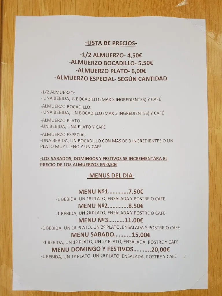 Menu_Restaurante Vilmar_Caudete_immagine_1