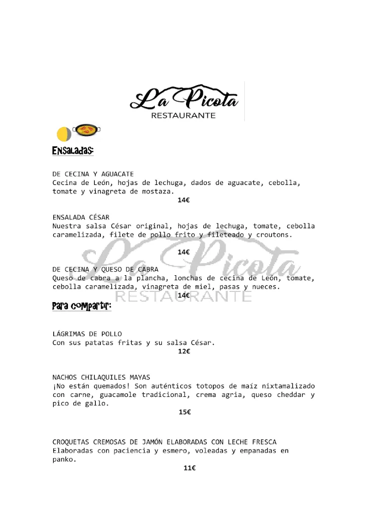 Menu_Restaurante La Picota en Boo de Piélagos_Piélagos_image_1