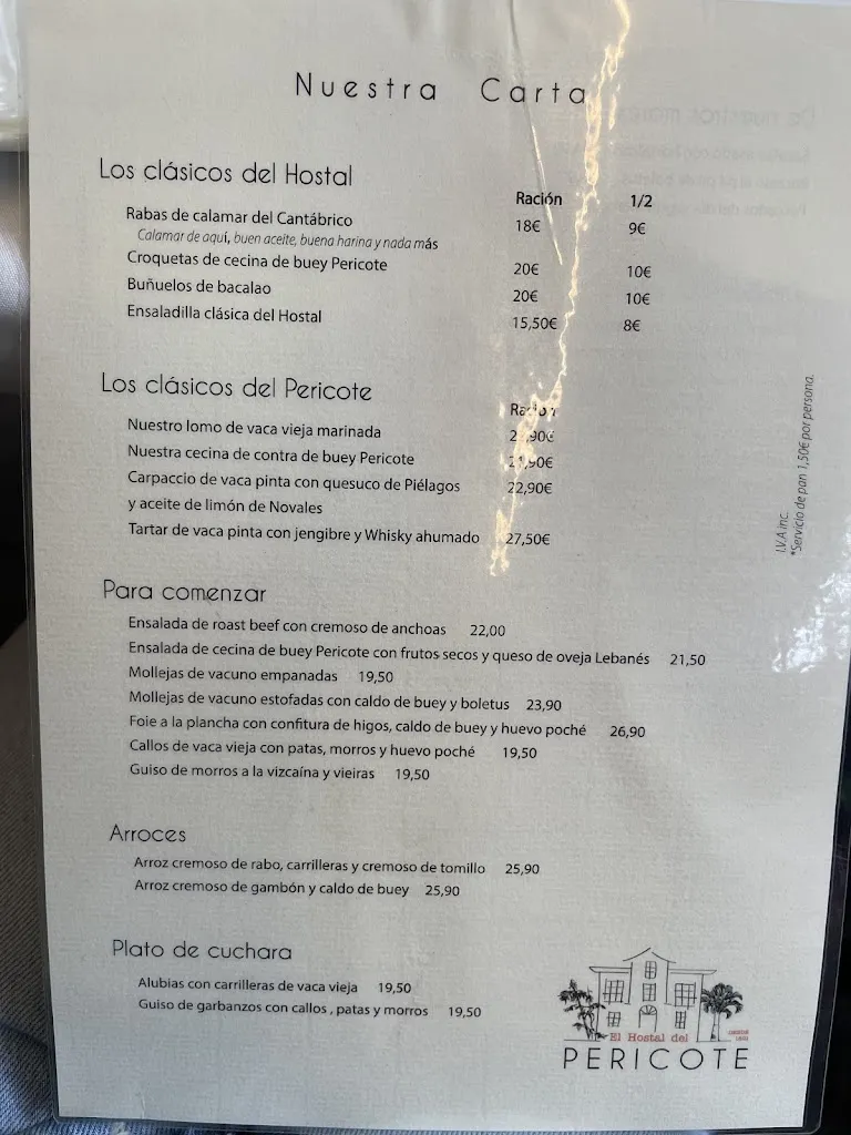 Menu_El Hostal del Pericote_Piélagos_image_1