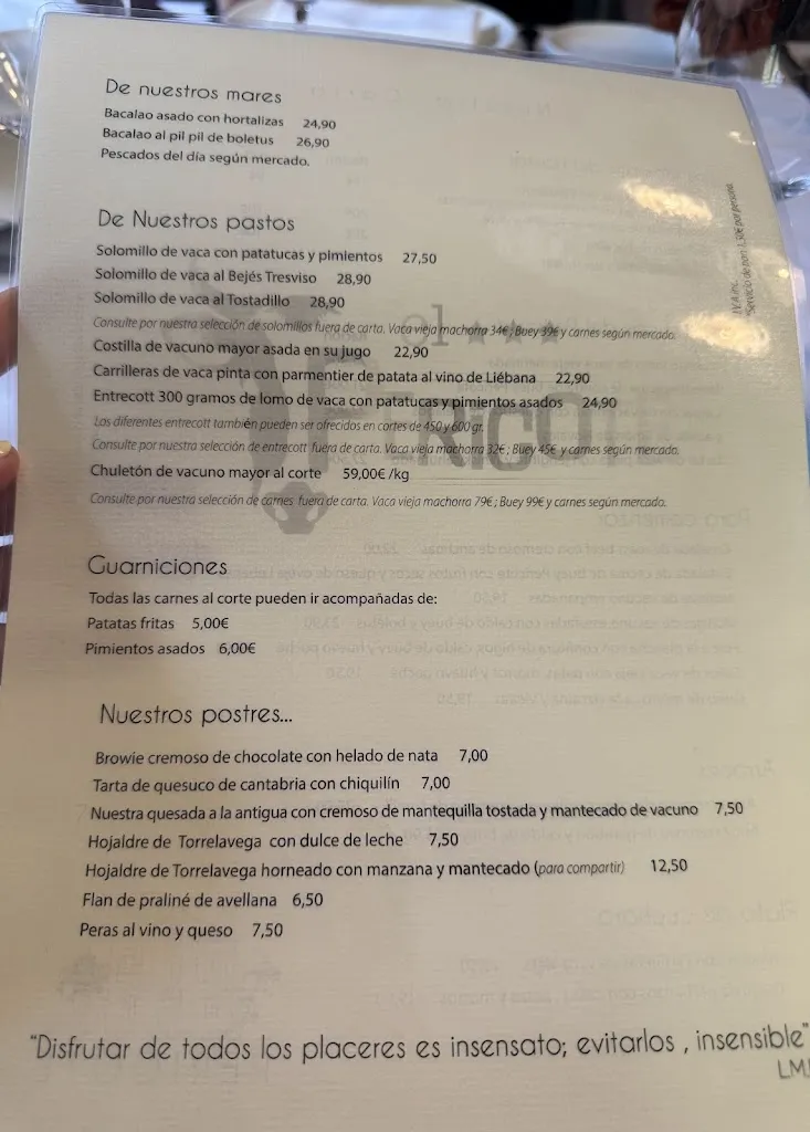 Menu_El Hostal del Pericote_Piélagos_image_4