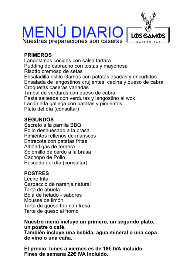 Menu_Los Gamos Gastro Bar_Piélagos_image_3