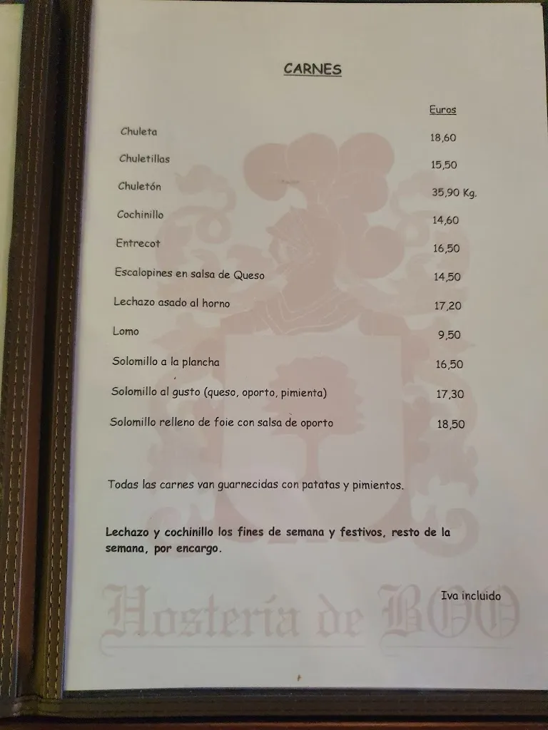 Menu_Hostería de Boo_Piélagos_image_1