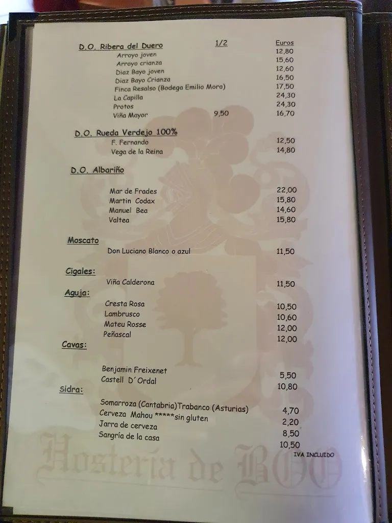 Menu_Hostería de Boo_Piélagos_image_3