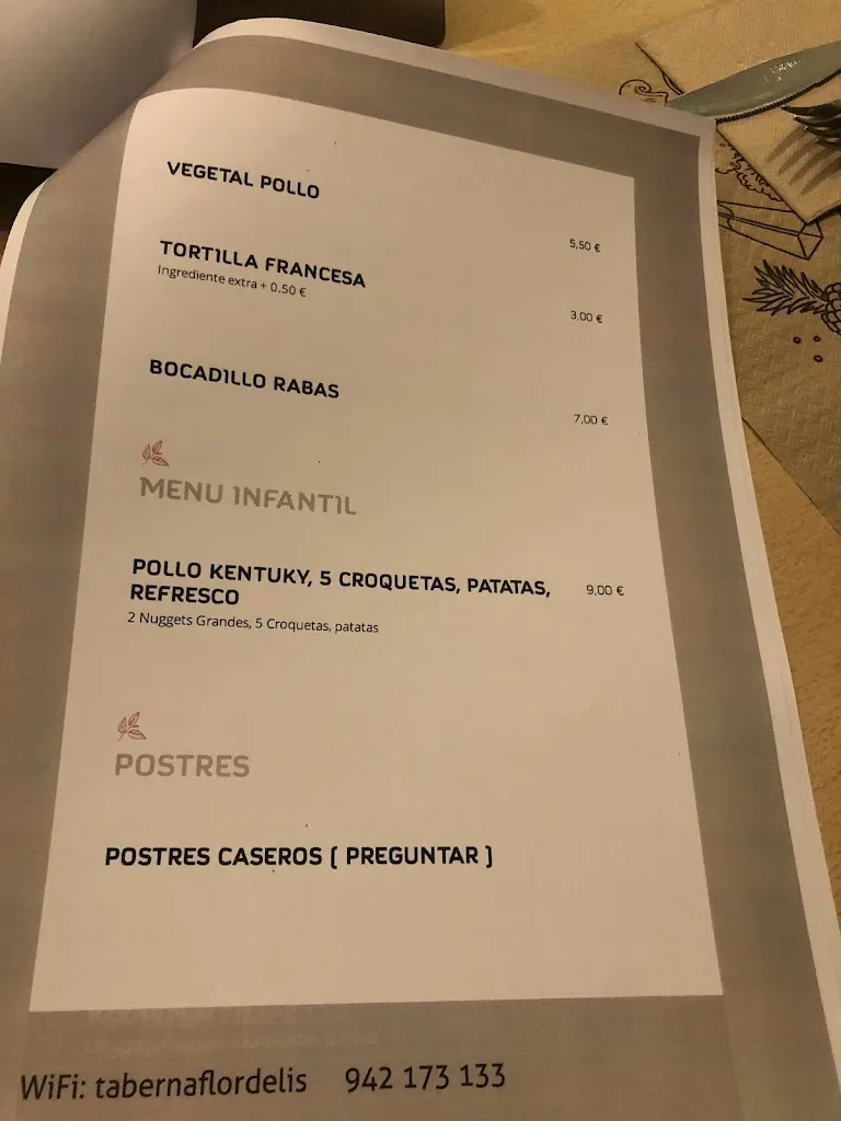 Menu_Taberna la nueva Flor de Lis_Piélagos_image_4