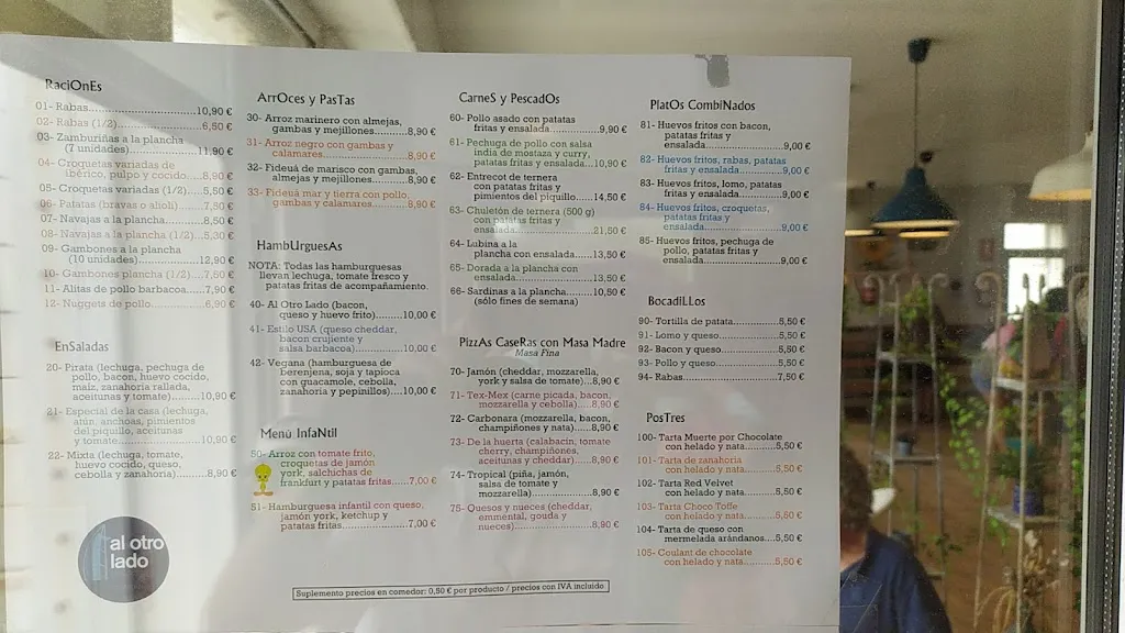 Menu_Bar Restaurante 