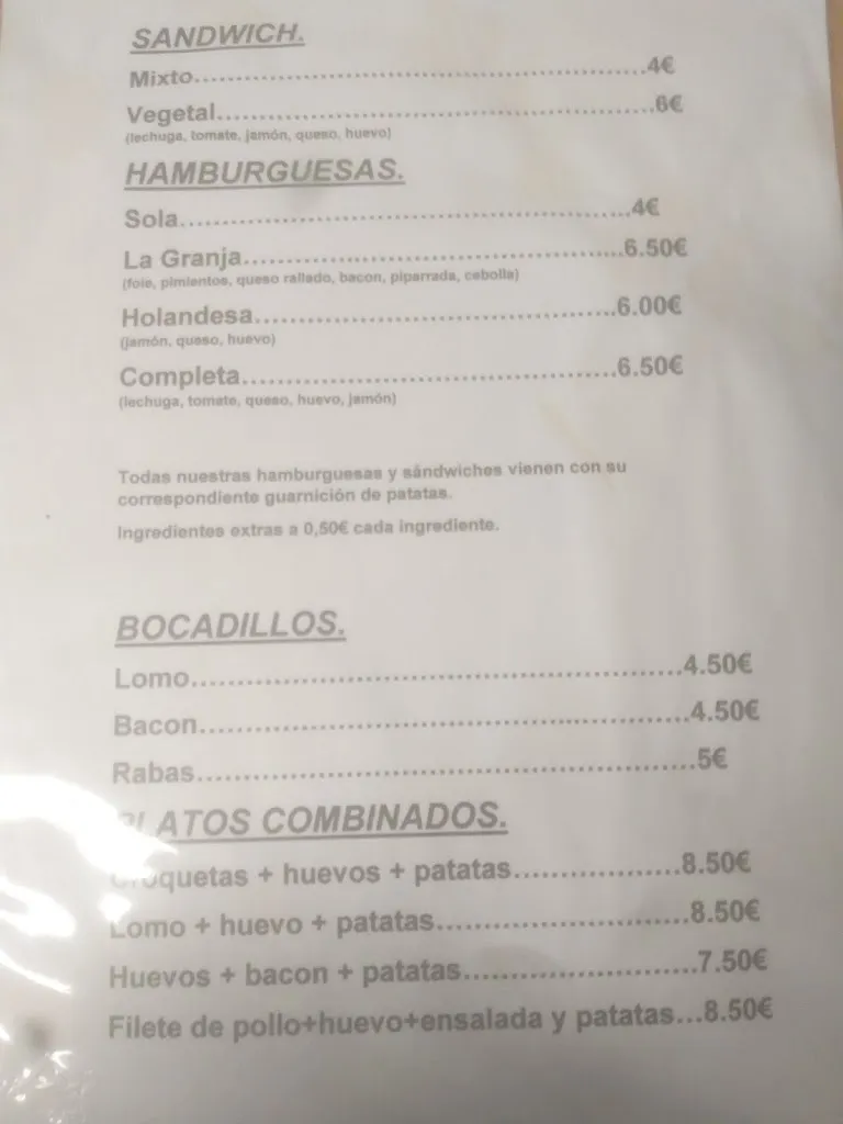 Menu_Restaurante La Granja_San Miguel de Meruelo_image_4