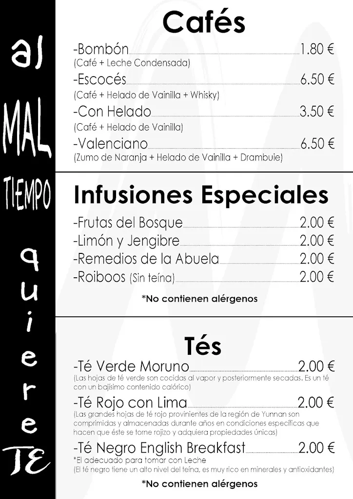Menu_La Milla Cafetería_San Miguel de Meruelo_image_2