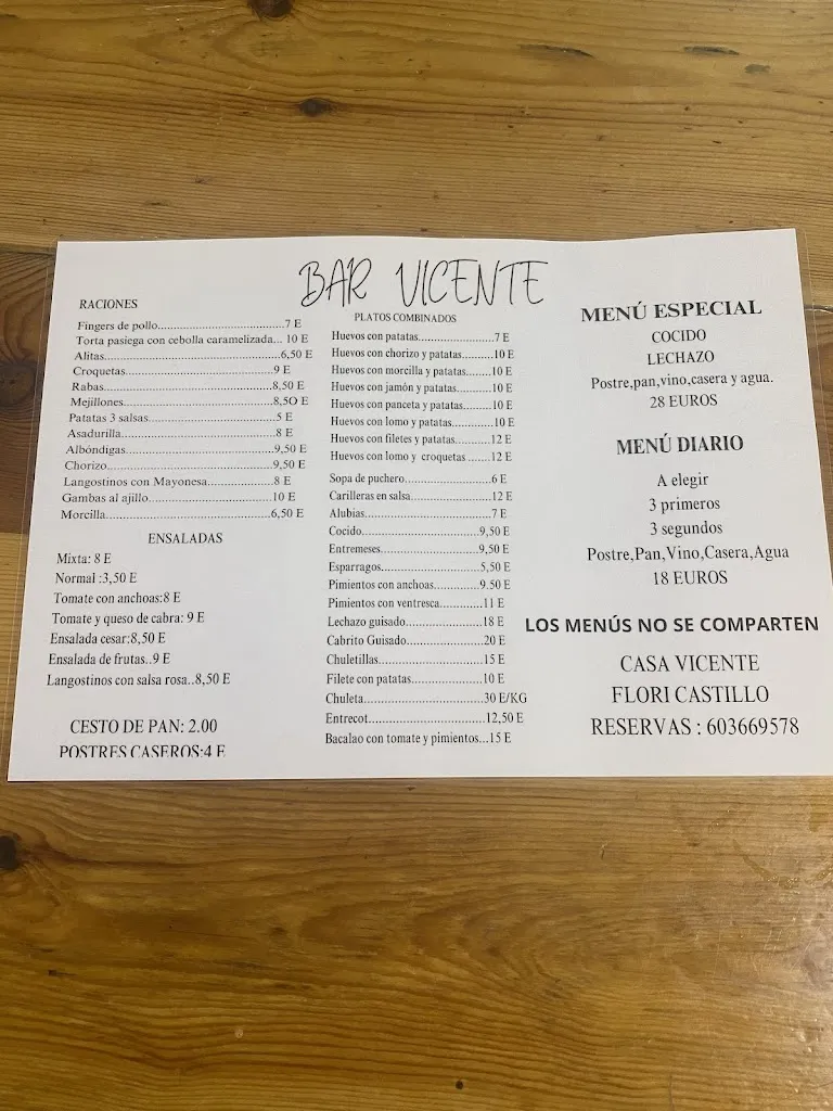 Menu_Restaurante Casa Vicente_San Roque de Riomiera_image_1