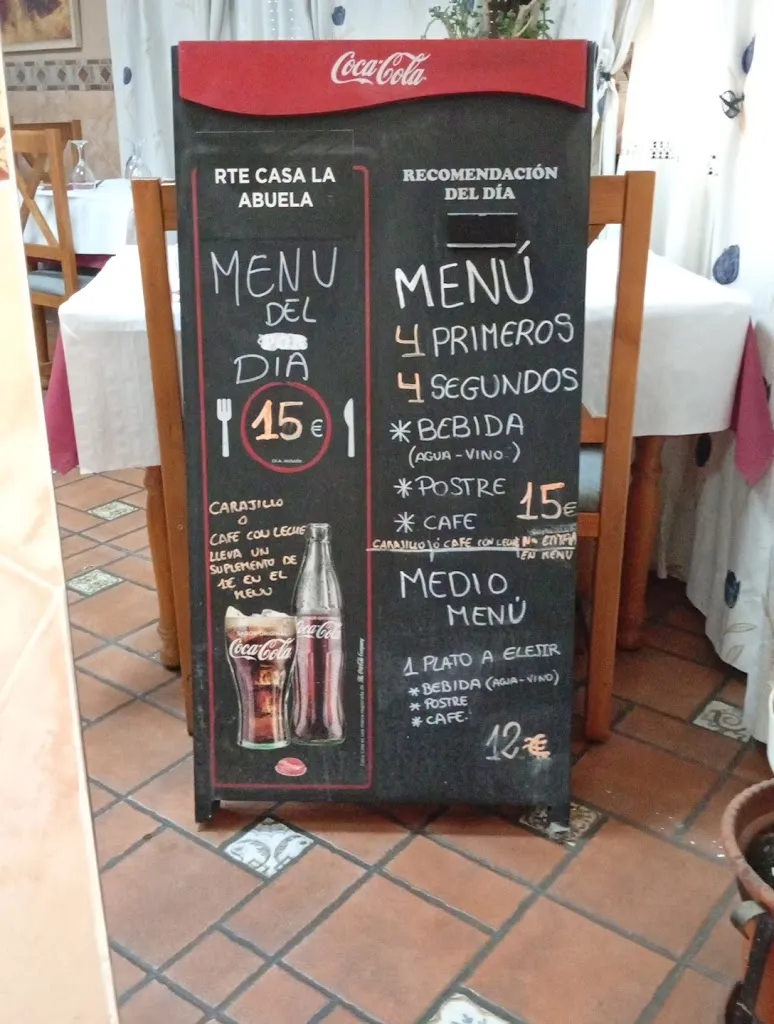 Menu_RESTAURANTE Casa la Abuela._Caudete_image_1