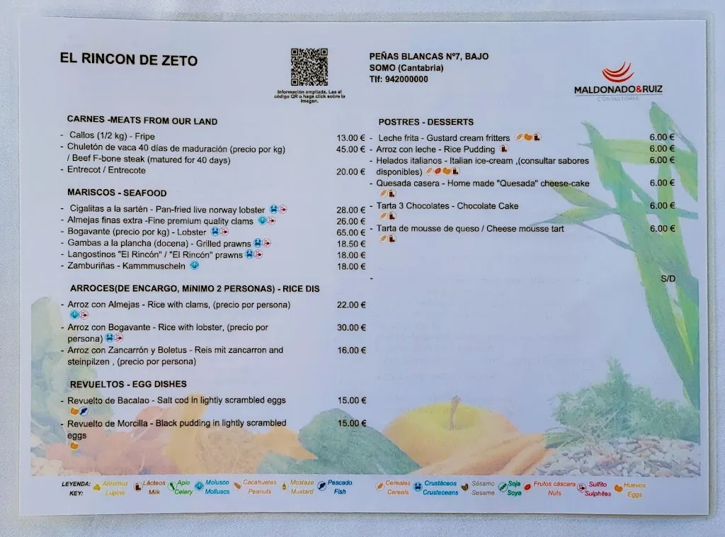 Menu_El Rincón de Zeto_Ribamontán al Mar_immagine_3