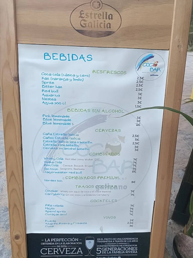 Menu_CocoBar Galizano Chiringuito playa Galizano_Ribamontán al Mar_image_2