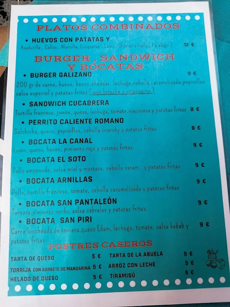 Menu_Bar Restaurante El Cruce_Ribamontán al Mar_image_3