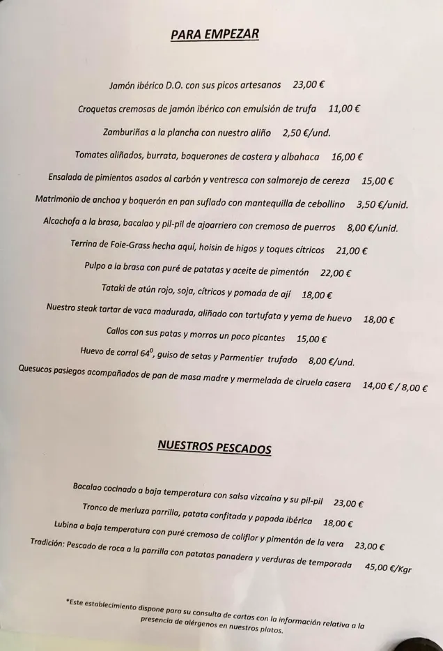 Menu_Posada Restaurante Semilla_Santa María de Cayón_image_4