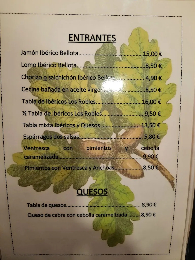 Menu_Mesón Los Robles_Santa María de Cayón_image_2