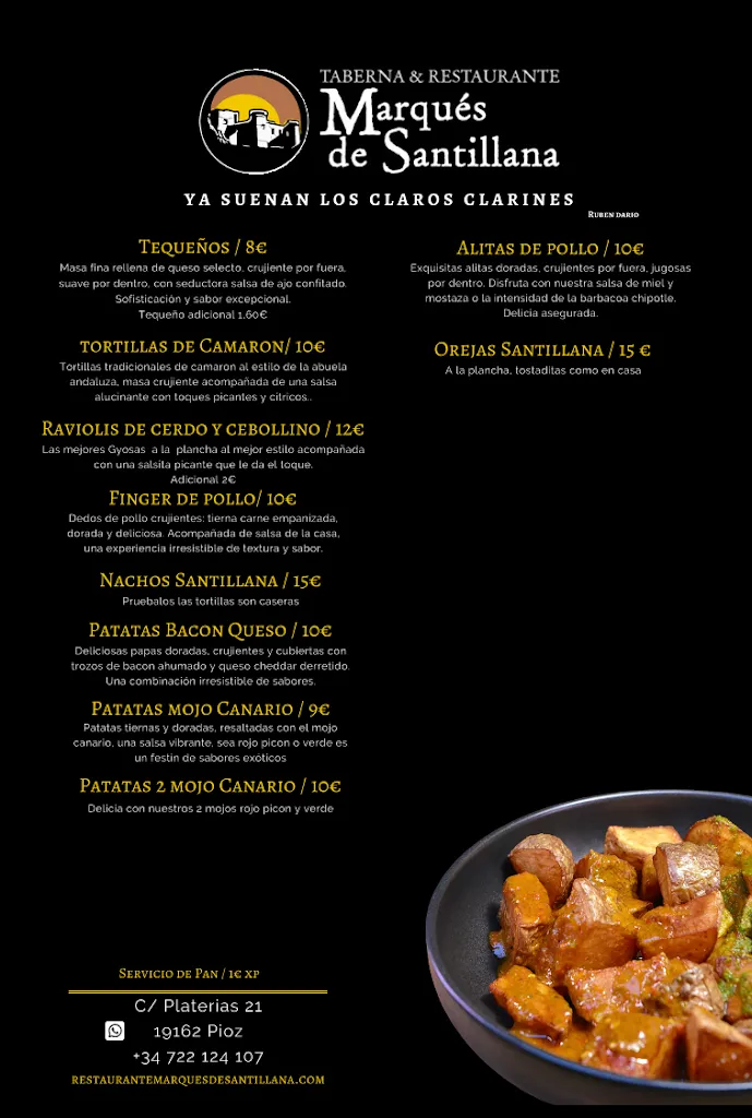 Menu_Restaurante Marqués de Santillana_Santillana_image_1