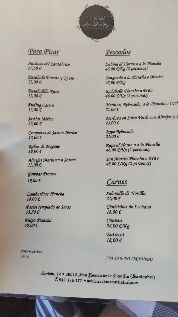 Menu_Restaurante la Tucho_Santander_image_3