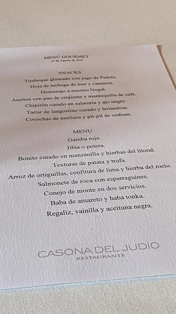 Menu_Restaurante Casona del Judío_Santander_image_2