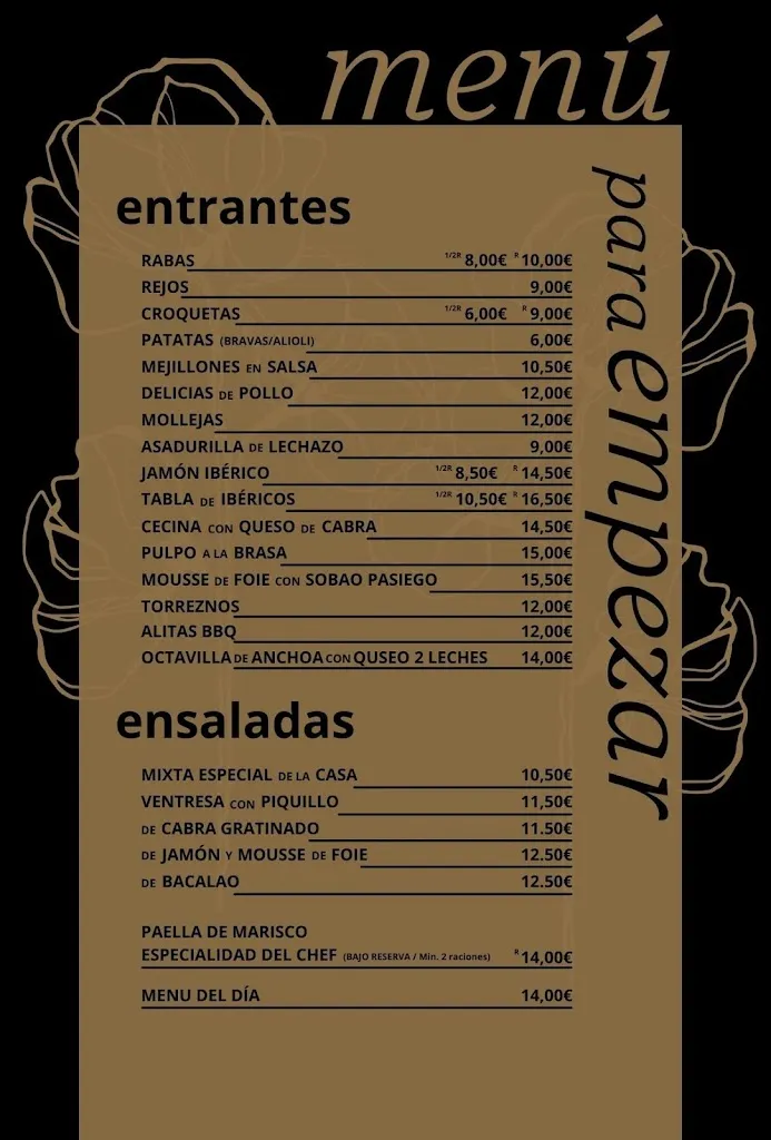 Menu_Restaurante Canorin las Flores_Santa Cruz de Bezana_image_1