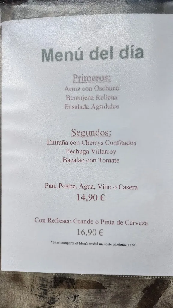 Menu_O´Dowells Sports Tavern_Santa Cruz de Bezana_image_2